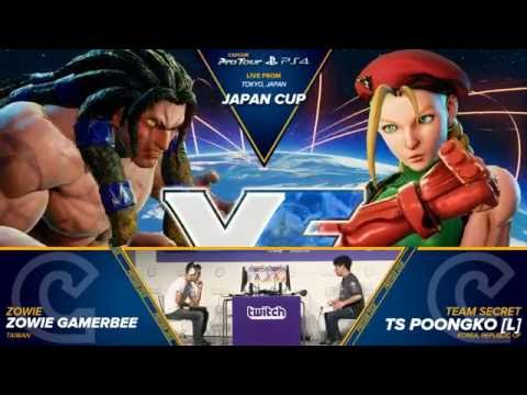 SFV: Zowie Gamerbee vs TS Poongko - Japan Cup 2016 Grand Final - CPT 2016 - UCPGuorlvarThSlwJpyTHOmQ