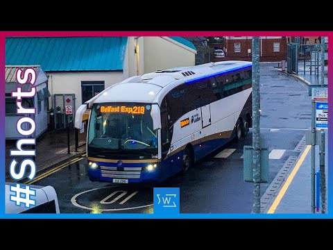 Buses in Antrim, Northern Ireland (30/12/21) #Shorts