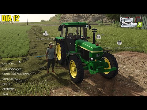 Farming simulator 25 #6 | Iniciando do zero no modo sobrevivência