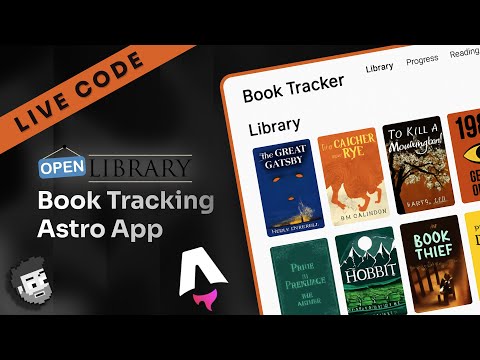 Live Code: Book Tracking Astro App