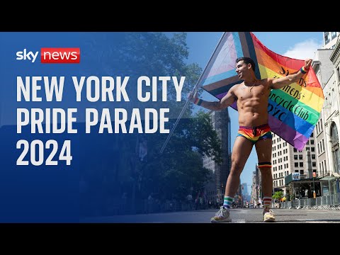 Watch live: New York pride parade 2024