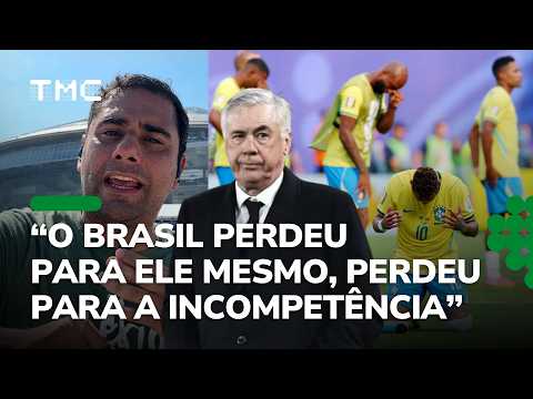 "Ancelotti fez campanha que o DORIVAL E O DINIZ FARIAM": O DESABAFO da bancada após VEXAME do Brasil