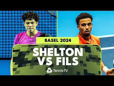 Ben Shelton vs Arthur Fils Highlights | Basel 2024