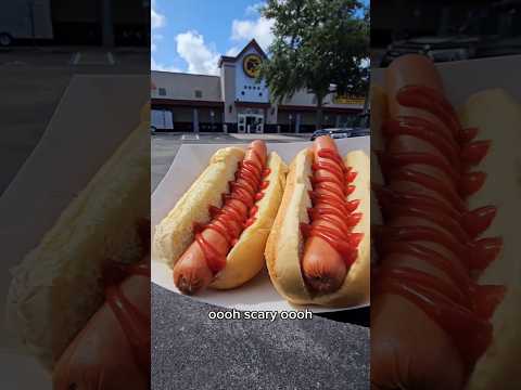 SCARY KETCHUP DOGS 👻 #pov #fyp #food #hotdog #shorts