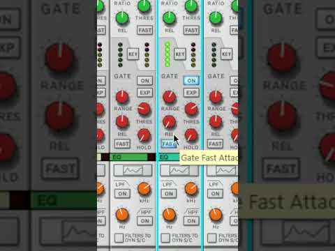 Applying a Gate To A Channel | Reason 12 #shorts