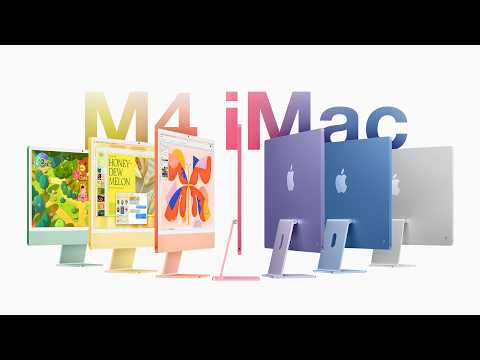 Apple Announces NEW 24″ M4 iMac!