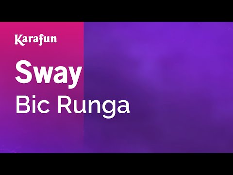 Karaoke Sway - Bic Runga * - UCbqcG1rdt9LMwOJN4PyGTKg