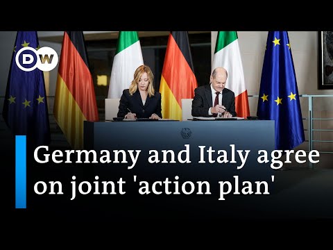 Germany and  Italy find common ground on immigration | DW News