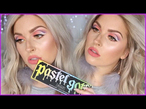 PASTEL GOTH PALETTE Makeup Tutorial! ? Chit Chat Get Ready With Me  ?