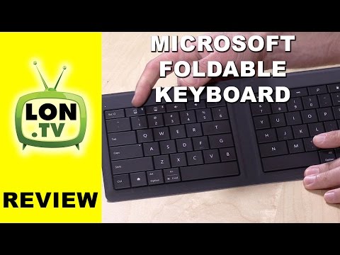 Microsoft Universal Foldable Keyboard Review - Bluetooth keyboard for phones, tablets, and computers - UCymYq4Piq0BrhnM18aQzTlg