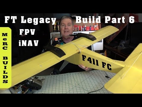 Founders FT Legacy RC Plane Build - Part 6 (FPV iNAV Differential Thrust) FPV Pod Pan Tilt, Gear - UCQ5lj3yRWyHvN_sDizJz0sg
