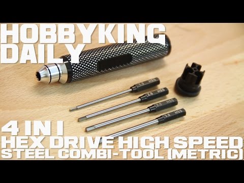 4 in 1 Hex Drive High Speed Steel Combi-Tool (Metric) - HobbyKing Daily - UCkNMDHVq-_6aJEh2uRBbRmw