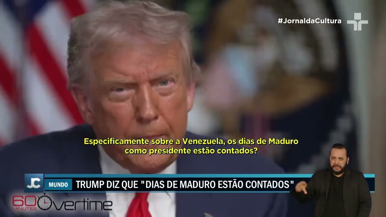 Trump diz que dias de Maduro estão contados mas desconversa sobre ataque contra Venezuela  TV Online Trump diz que dias de Maduro estão contados mas desconversa sobre ataque contra Venezuela