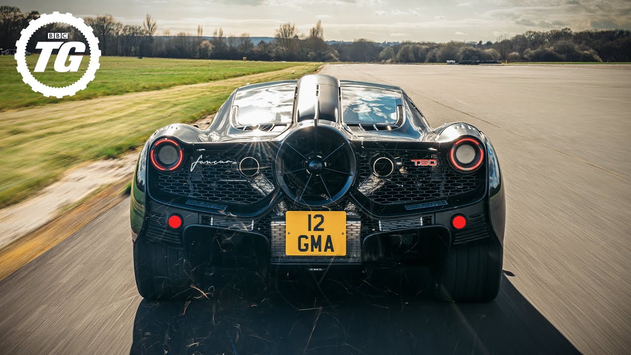 Flat Out In The £3m, 654bhp GMA T.50 V12 Fan Car | Top Gear