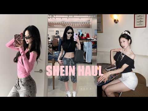 Cute Summer SHEIN Try On Clothing Haul | Shein Try-On Haul | Shein 购物分享