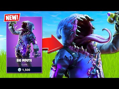 New Big Mouth Skin! (Fortnite Battle Royale) - UC2wKfjlioOCLP4xQMOWNcgg