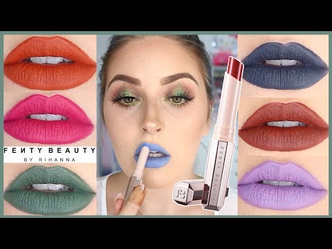 FENTY BEAUTY MATTEMOISELLE SWATCHES ??Full Collection & Review