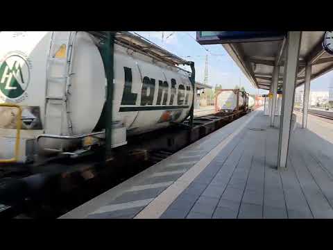 Mercitalia Rail 193 707 + DB Cargo 193 350 passing Rosenheim