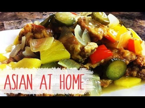 Pork Recipes : Sweet and Sour Pork (Sweet Sour/Tangsuyuk) : Korean Chinese Food : Asian at Home - UCIvA9ZGeoR6CH2e0DZtvxzw