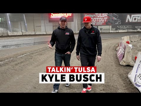 Talkin' Tulsa: Kyle Busch Is All-In On Dirt Racing - dirt track racing video image