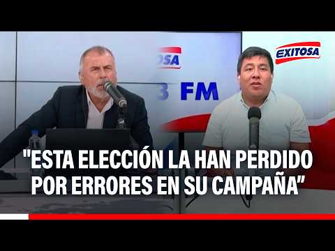 🔴🔵 Lúcar a diputado electo de JP: "Esta elección la han perdido no por fraude, sino por sus errores"