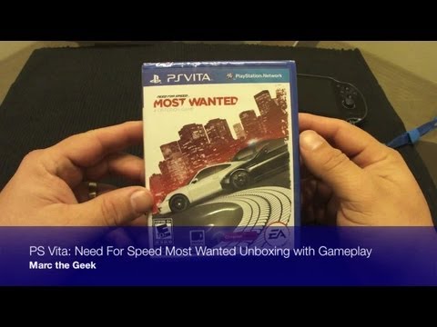 PSVita Need For Speed: Most Wanted Unboxing & Gameplay - UCbFOdwZujd9QCqNwiGrc8nQ
