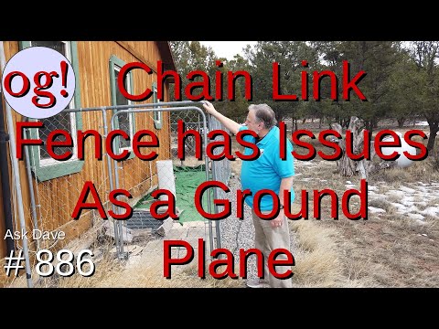 Chain Link Fence has Issues As a Ground Plane (#886)