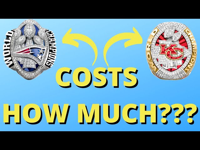 How Much Is A NFL Championship Ring Worth?