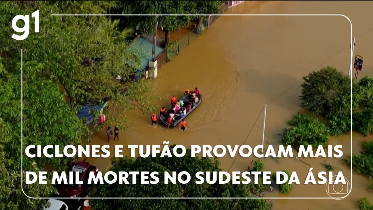 Ciclones e tufão provocaram 1350 mortes no sudeste da Ásia TV Online Ciclones e tufão provocaram 1350 mortes no sudeste da Ásia