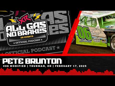 XR All Gas, No Brakes | Pete Brunton | February 17, 2025 - dirt track racing video image