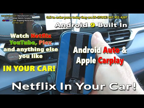 Watch Netflix In Your Car! Watch YouTube and Amazon Prime Video as well with Android 9 MMB 2 Device!
