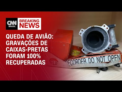 ​Queda de avião: gravações de caixas-pretas foram 100% recuperadas | CNN NOVO DIA