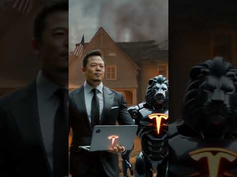 Part 03 | 😱Tesla Owner Walking With Robot😂😂 #ai #funny #viral
