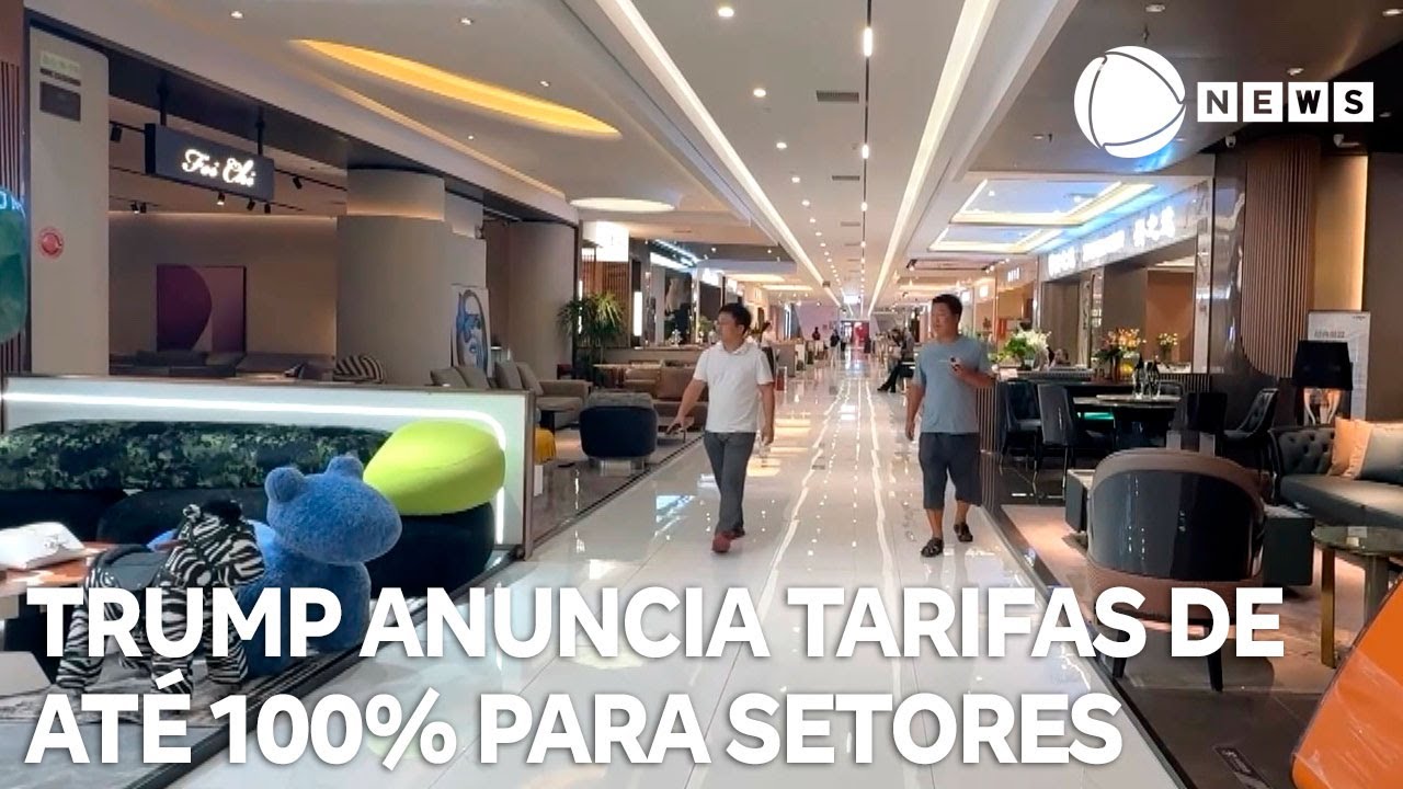 Trump anuncia tarifas de até 100 para diferentes setores