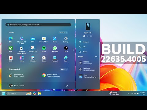 New Windows 11 Build 22635.4005 – New Start Menu Feature Coming Soon, Improvements and Fixes (Beta)