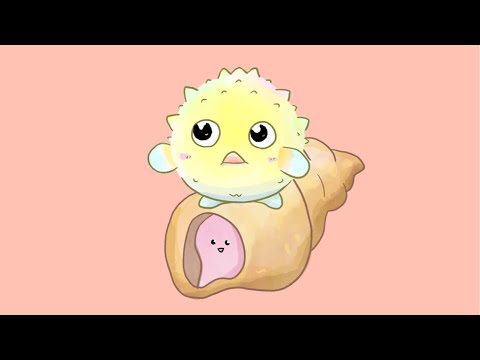 週末おさかな部：貝のぬりえと楽しい解説で海の生き物を学ぼう サムネイル