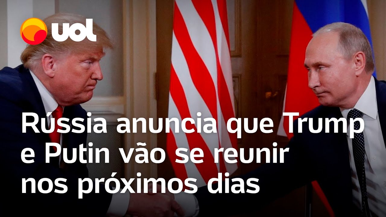 Rússia confirma que Trump e Putin irão se encontrar nos próximos dias