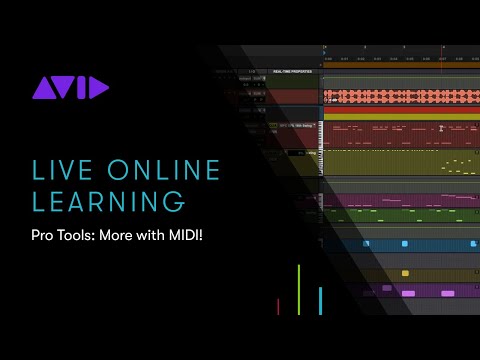 Avid Online Learning — Pro Tools: More with MIDI!