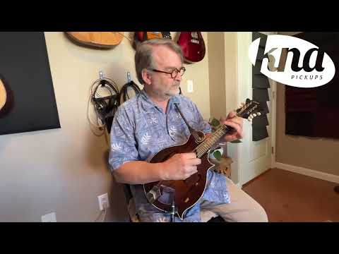 KNA MP-2: Portable piezo pickup for mandolin | Review by Jim Coats