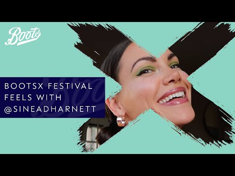 boots.com & Boots Voucher Code video: Make-up Tutorial | 🎶Festival Feels🎶 with @sineadharnett | BootsX | Boots UK