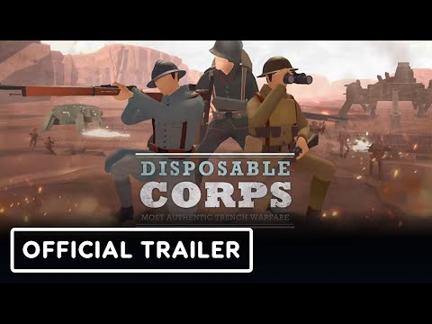 Disposable Corps: Most Authentic Trench Warfare - Official Gameplay Trailer
