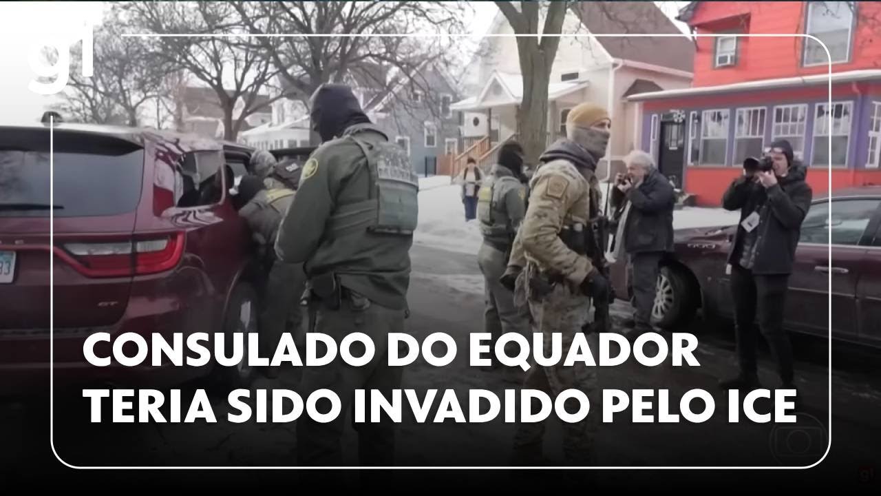 Embaixada do Equador em Minneapolis (EUA) teria sido invadida por agente do ICE
