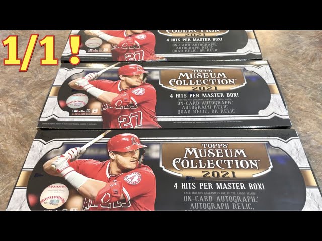 The 2021 Museum Collection Baseball Set is a Must Have for Any Fan!