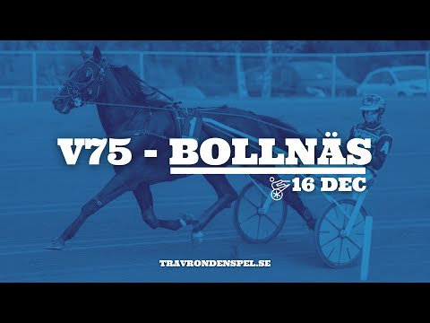 V75 tips Bollnäs 16/12 |  Tre S: Jackpott!