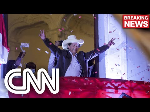 Pedro Castillo é eleito presidente do Peru | JORNAL DA CNN