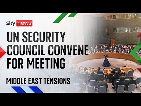 Watch live: UN Security Council discusses the conflict in the Middle East