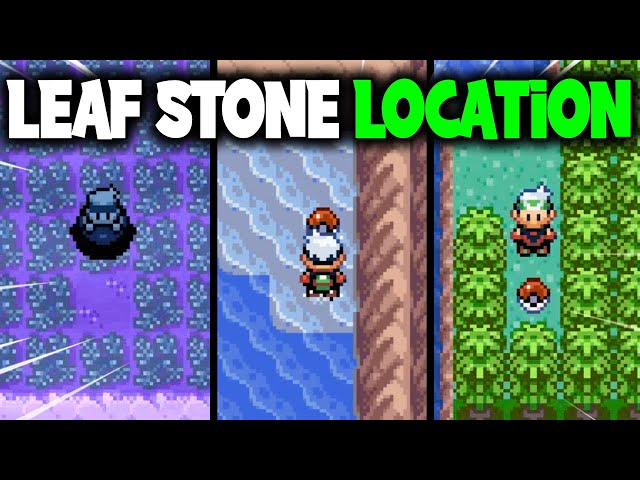 Is there a leaf stone in Pokemon Emerald?