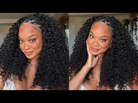 One of my favorite Waterwave Half Wig | ISEE Hair