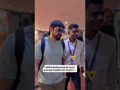 Akha Bollywood ek taraf, Emraan Hashmi ek taraf.