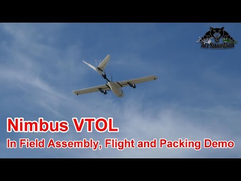 Nimbus VTOL Quick Assembly Deployment Flight Packing Demo - UCsFctXdFnbeoKpLefdEloEQ